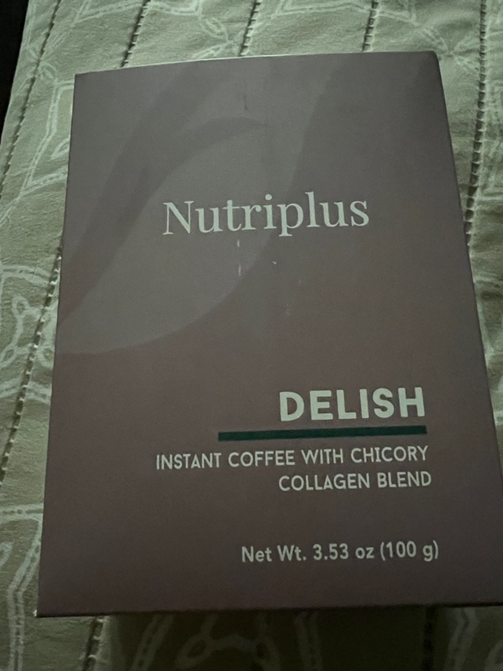Farmasi Purple and White Nutrition Facts Box